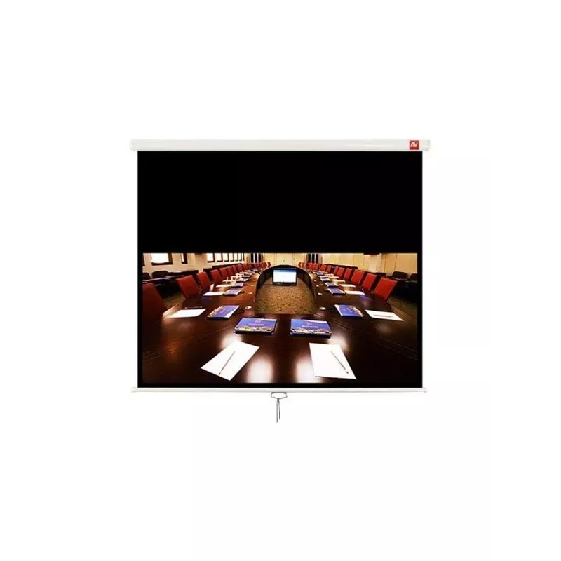 Avtek Cinema 200 1EVS37 χειροκίνητη οθόνη προβολής τοίχου 88" (224 cm), 16:9, 190 x 107 cm, ματ λευκή