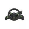 Esperanza EGW102 Gaming Controller Τιμόνι PC, PlayStation 3 Digital USB Μαύρο, Πράσινο