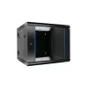 Extralink Θήκη Rackmount 6U 600x600 AZH Μαύρο επιτοίχια, περιστρεφόμενη