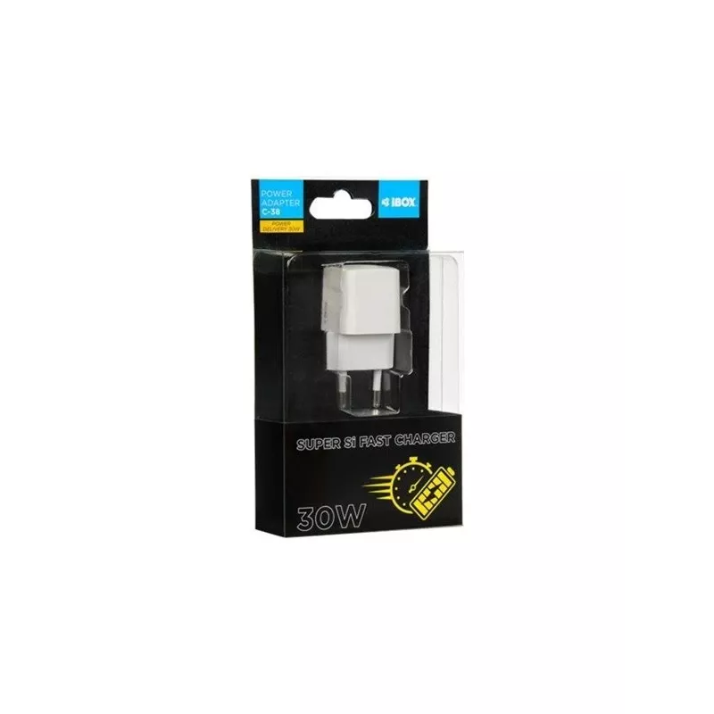Τροφοδοτικό IBOX C-38W - USB-C - 30 Watt