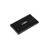 iBox HD-01 IEU2F01 εξωτερική θήκη HDD 2,5", SATA, USB 2.0, αλουμίνιο, μαύρη