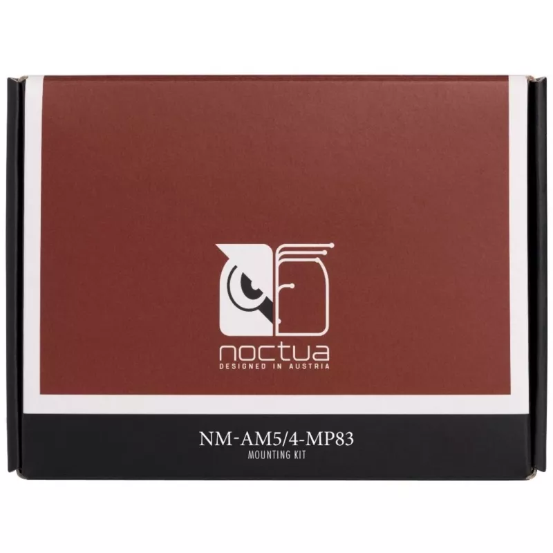Σετ τοποθέτησης Noctua NM-AM5/4-MP83 μαύρο χρώμιο για Socket AM4 AM5