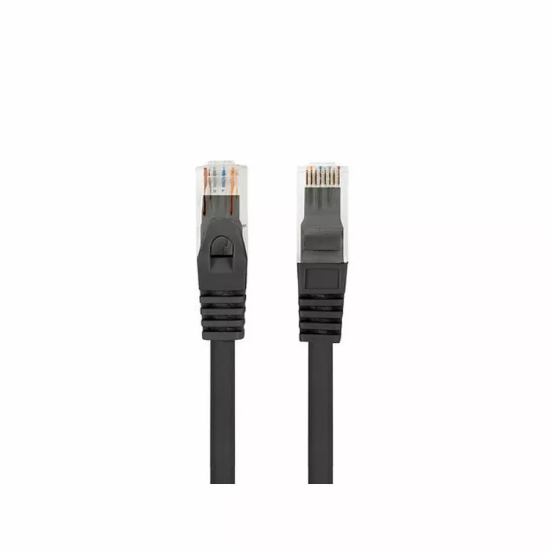 Καλώδιο δικτύου LANBERG PCU6-10CU-0050-BK Cat6 U/UTP RJ-45 0,5 m μαύρο