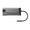 NATEC Fowler Plus USB Type-C μαύρο γκρι MicroSD SD hub