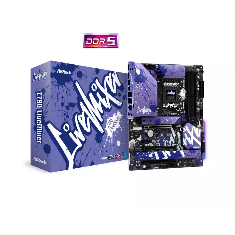 ASRock Z790 LiveMixer ATX LGA1700 DDR5 Μητρική