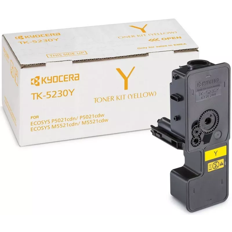 KYOCERA TK-5230Y δοχείο τόνερ 1 τεμ. γνήσιο κίτρινο