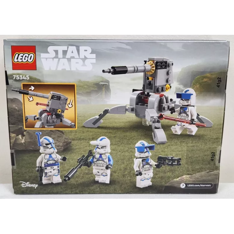 LEGO 75345 Star Wars 501st Clone Troopers Battle Pack Σετ κατασκευής παιχνίδι