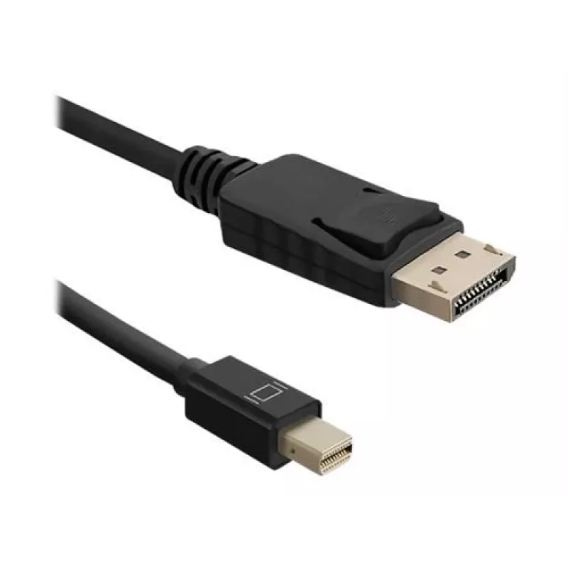 Καλώδιο DisplayPort Qoltec 50434 1,8 m Mini DisplayPort μαύρο