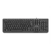 NATEC ΠΛΗΚΤΡΟΛΟΓΙΟ TROUT SLIM USB, US-LAYOUT, ΜΑΥΡΟ