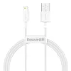 Baseus CALYS-A02 Καλώδιο κινητού Λευκό 1 m USB A Lightning