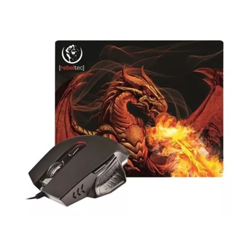 Rebeltec Red Dragon – οπτικό ποντίκι – 6 κουμπιά – ενσύρματο – USB