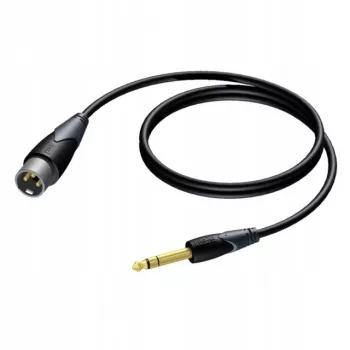 Καλώδιο ήχου Procab βύσμα XLR σε βύσμα jack 6,3 mm (1/4 ίντσας), στερεοφωνικό, 3 m