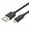 TB Micro USB - USB 1,8 m Μαύρο (AKTBXKU2PBAW18B)