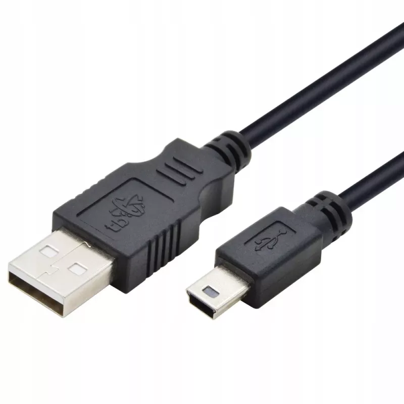 TB USB - MINI USB Καλώδιο 1,8 M. Μαύρο (AKTBXKU3PBAW18B)
