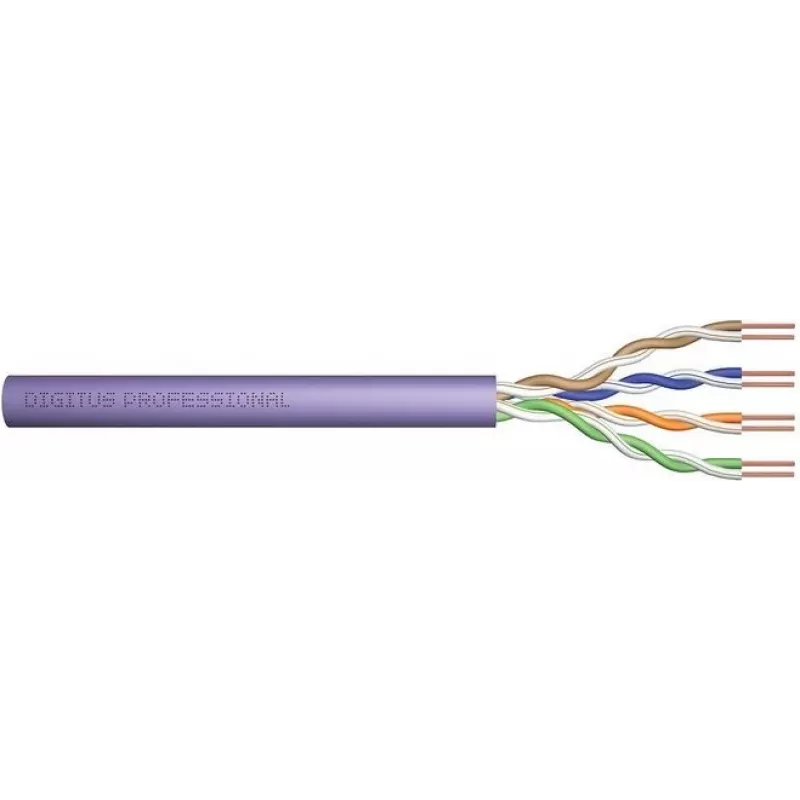 Καλώδιο δικτύου DIGITUS DK-1611-V-305-1 U/UTP Cat 6 305 m μωβ
