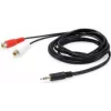 Equip 147093 Καλώδιο ήχου 250 m 2 x Cinch 3,5 mm μαύρο