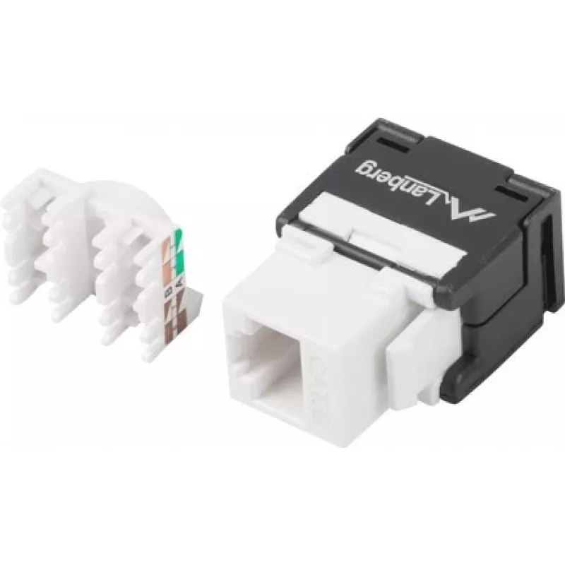 Keystone module RJ45 - LSA UTP Cat.6a 180 μοίρες για μπουάτ
