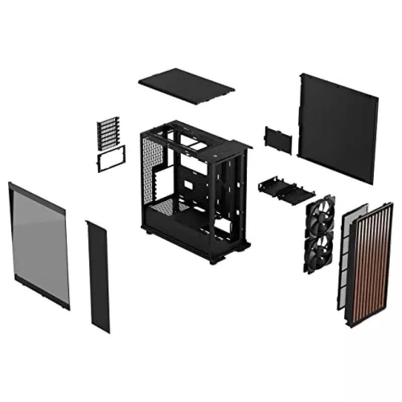 Κουτί PC Fractal Design North Midi Tower μαύρο