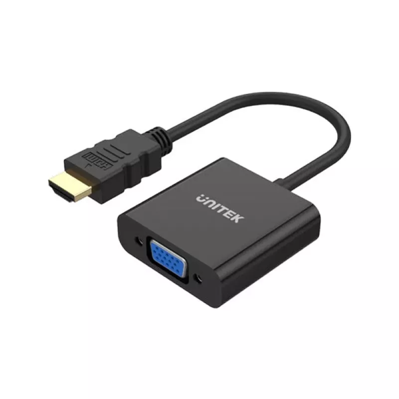 UNITEK Y-6333 Κάρτες διασύνδεσης/Προσαρμογείς 3,5 mm, VGA