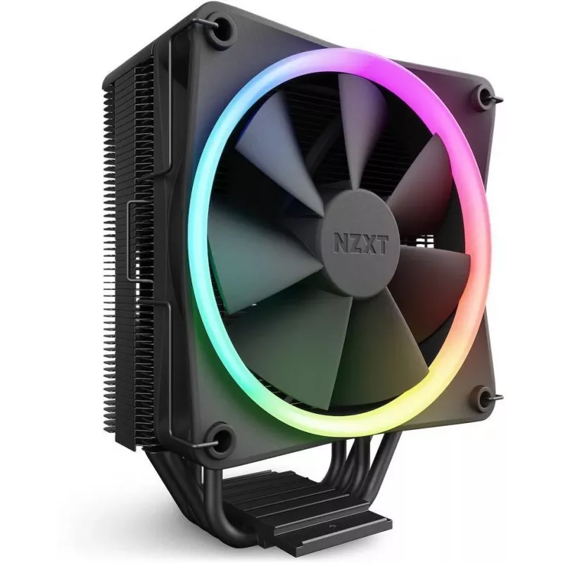 NZXT T120 RGB Ψύκτρα επεξεργαστή αέρα 12 cm μαύρο 1 τεμ.