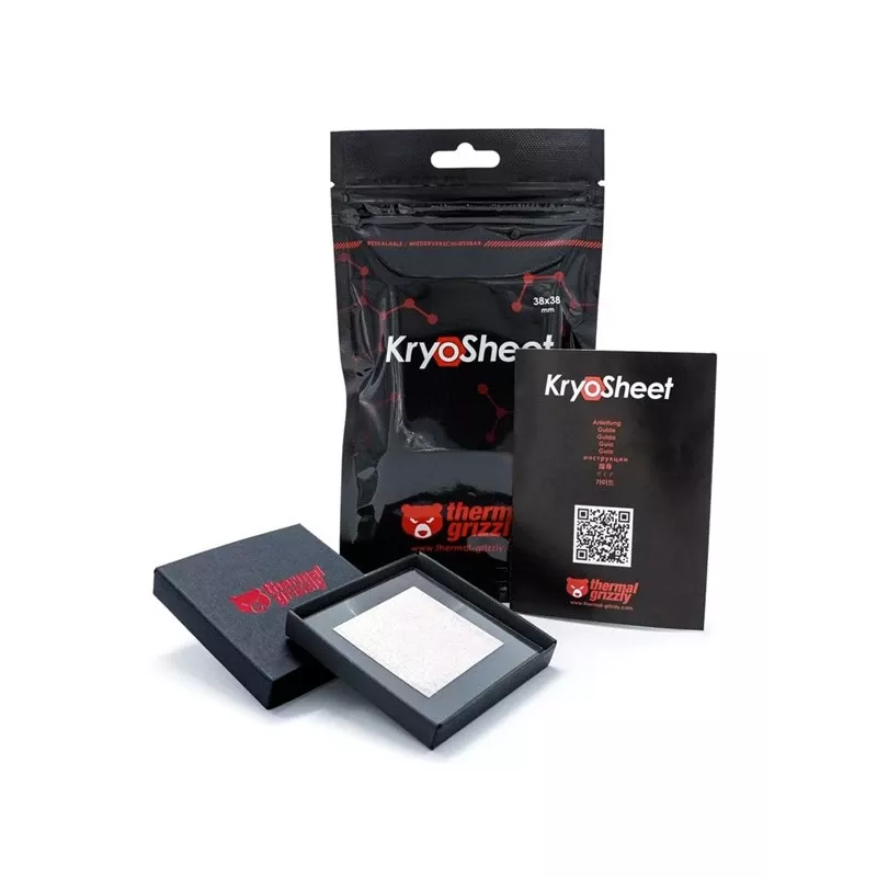 Thermal Grizzly TG-KS-38-38 CryoSheet Pad 0,2 mm 38x38 mm θερμικό