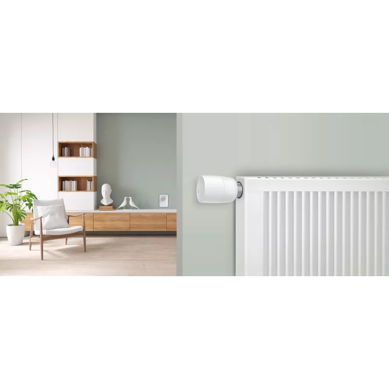 Kasa Smart θερμοστατική βαλβίδα καλοριφέρ, κιτ εκκίνησης