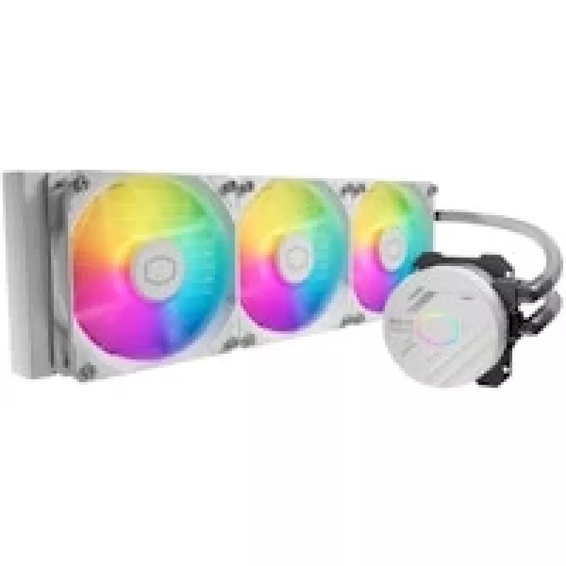 Σετ Υδρόψυξης Cooler Master MasterLiquid 360L Core ARGB Λευκό 12 cm Ανεμιστήρες