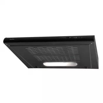 Εντοιχιζόμενος απορροφητήρας AMICA OSC6212B, 600 mm, μέγιστη ισχύς απαγωγής 163 m³/h, Φίλτρο λίπους αλουμινίου, LED, 3 ταχύτητες