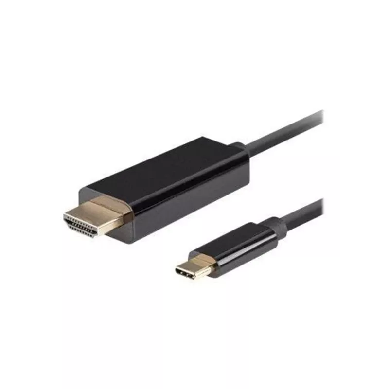 Καλώδιο-αντάπτορας βίντεο Lanberg CA-CMHD-10CU-0018-BK 1,8 m USB Type-C σε HDMI