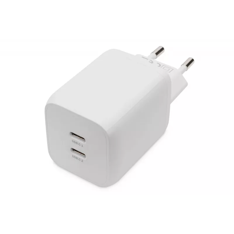 Digitus Φορτιστής USB-C. 2-port. 65W GaN