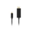 Αντάπτορας USB-C σε DisplayPort Lanberg CA-CMDP-10CU-0018-BK Μαύρο 1,8 m