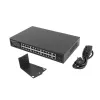 Unmanaged switch LANBERG RSGE-24P-2GE-2S-360 με 24 θύρες RJ-45 Ethernet