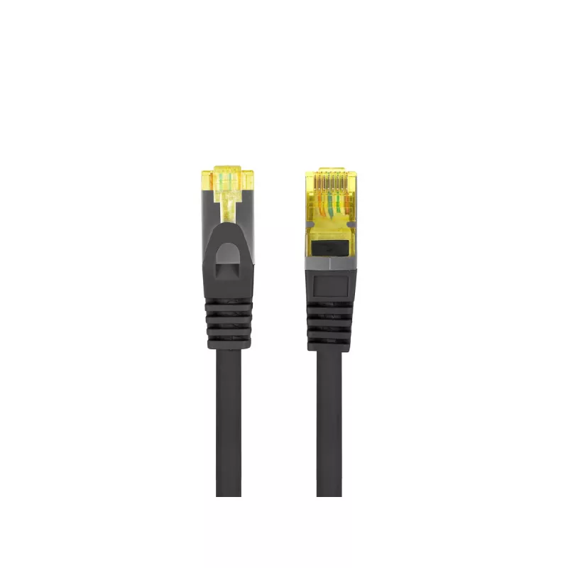 Καλώδιο δικτύου Lanberg PCF6A-10CU-0025-BK RJ45 Cat6a 0,25m μαύρο