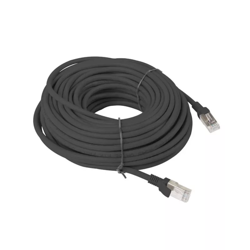 LANBERG Καλώδιο δικτύου Cat6 PCU6-10CC-2000-BK — 20 m, U/UTP, RJ-45, μαύρο