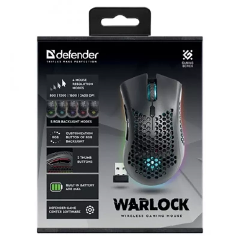 Defender 52709 Προϊόν 709 L Μαύρο USB