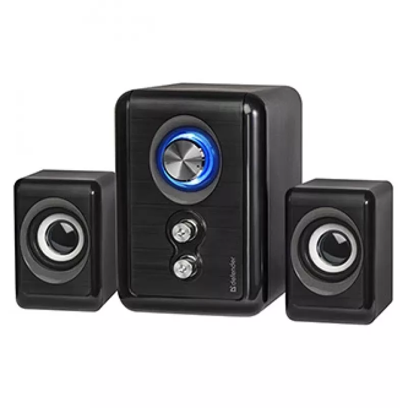 DEFENDER Ηχεία V11 11 W ενσύρματα 2.1 δορυφορικά ηχεία desktop, USB 5 V, μαύρα