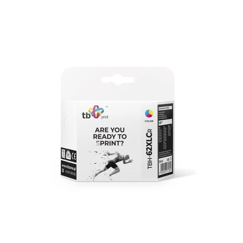 HP OfficeJet 5740 TBH-62XLCR CMY ανακατασκευασμένο μελάνι
