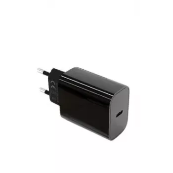 Φορτιστής τοίχου USB C 20W Power Delivery μαύρος