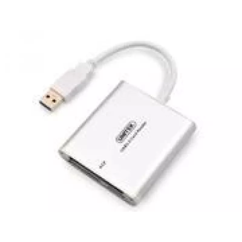 UNITEK Y-9313 Αναγνώστης καρτών USB 3.2 Gen 1 (3.1 Gen 1) Ασημί