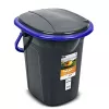 Κάδος απορριμμάτων Greenblue GB320BB Μαύρο Μπλε Πλαστικό 19L