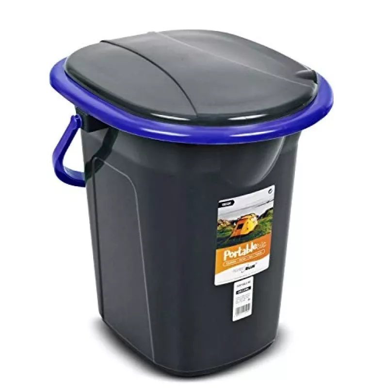 Κάδος απορριμμάτων Greenblue GB320BB Μαύρο Μπλε Πλαστικό 19L
