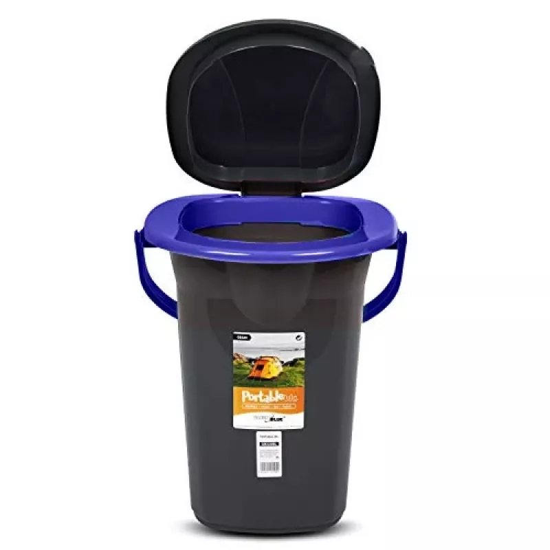 Κάδος απορριμμάτων Greenblue GB320BB Μαύρο Μπλε Πλαστικό 19L