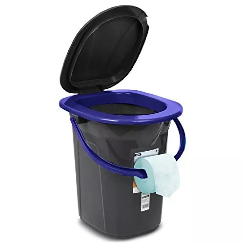 Κάδος απορριμμάτων Greenblue GB320BB Μαύρο Μπλε Πλαστικό 19L