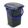 Κάδος απορριμμάτων Greenblue GB320BB Μαύρο Μπλε Πλαστικό 19L