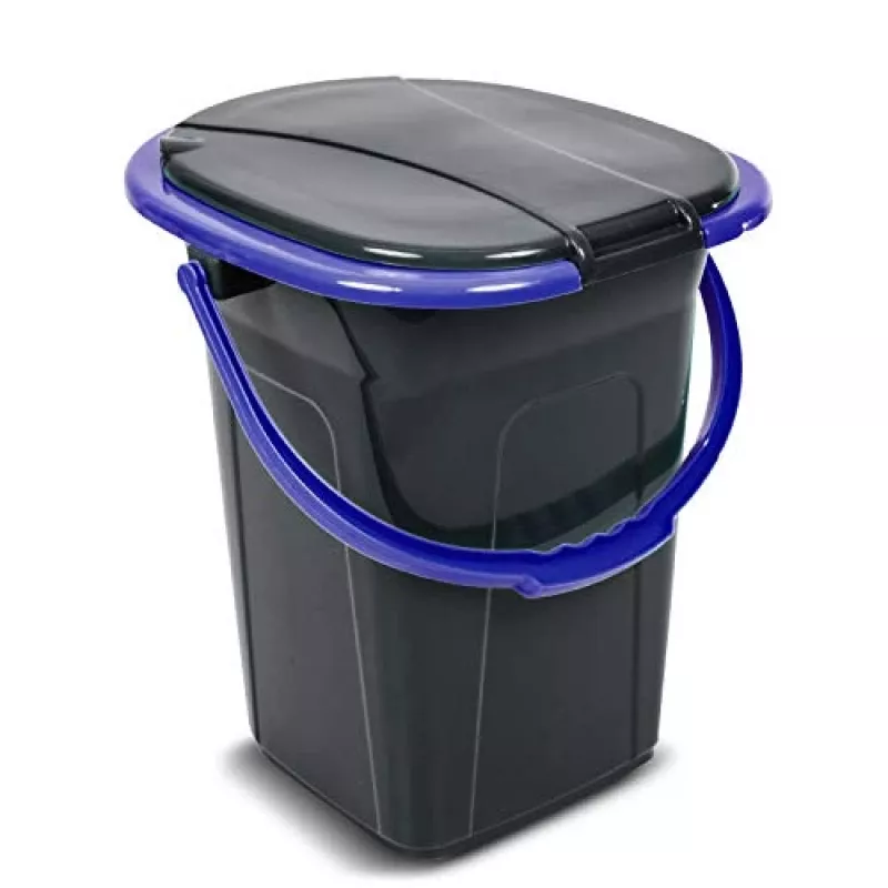Κάδος απορριμμάτων Greenblue GB320BB Μαύρο Μπλε Πλαστικό 19L