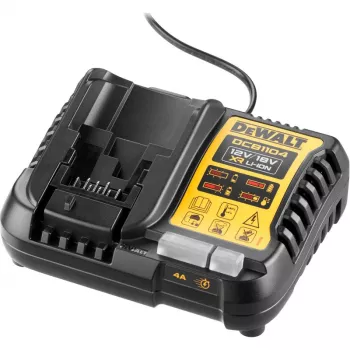 Φορτιστής DeWalt DCB1104-QW για μπαταρίες Li-Ion 10,8 V και 14,4 V, συμπαγής σχεδιασμός