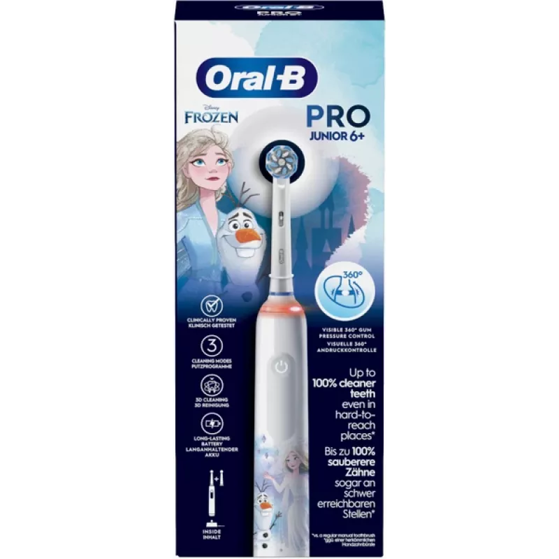 Περιστρεφόμενη οδοντόβουρτσα Oral-B PRO Junior Frozen