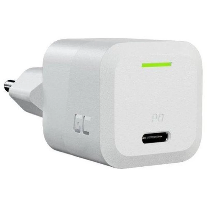 Green Cell CHARGC06W Φορητός Φορτιστής Universal Λευκός AC Ταχυφορτιστής