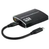 Gembird A-CM-HDMIF2-01 Προσαρμογέας USB-C σε Dual-HDMI, 4K 60Hz, μαύρος