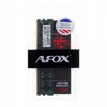 AFOX DDR3 8G 1600 UDIMM Μονάδα μνήμης 8 GB 1600 MHz LV 1,35V (AFLD38BK1L) - 8 GB - DDR3